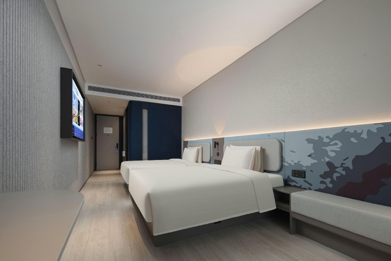 Bedroom 3, Atour Light Hotel Shanghai Daning International Shibei Gaoxin, Shanghai