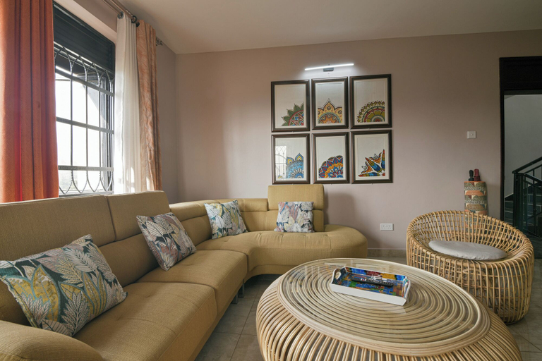 Living area 3, Aqueduct 1359 Hotel Apartments, Jinja