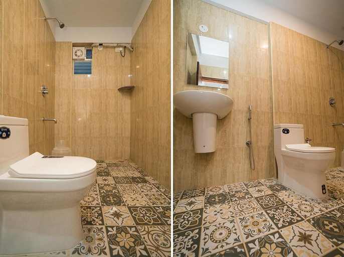 Bathroom, Fabhotel Tree Suites, Bangalore