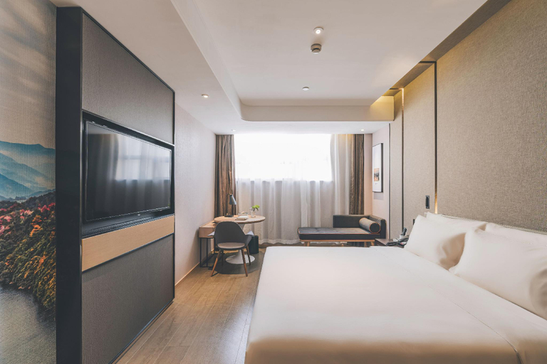 Bedroom 2, Atour Hotel Shanghai Jiading Jiangqiao Jiayi Road Metro Station, Shanghai