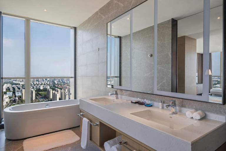 Bathroom, The QUBE Hotel,Shanghai Qingpu, Shanghai