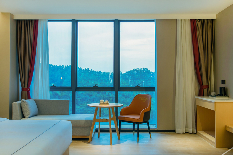 Bedroom 2, Qianji SKY Hotel (Huizhou West Lake Branch), Huizhou