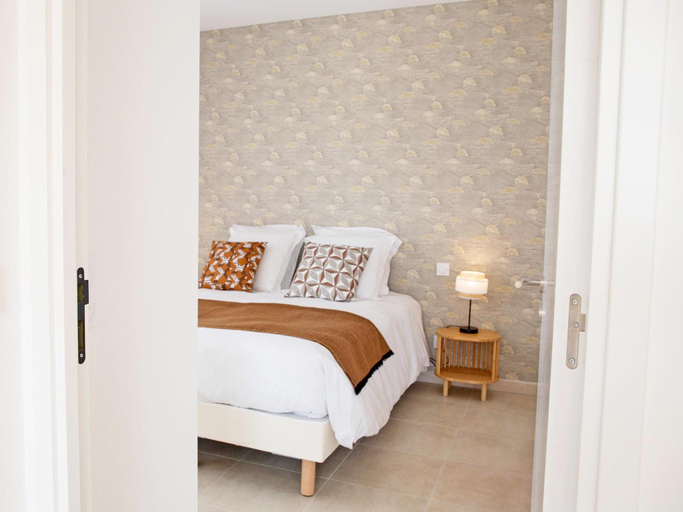 Bedroom 3, Apartment in St. Cyprien near the Beach, Pyrénées-Orientales