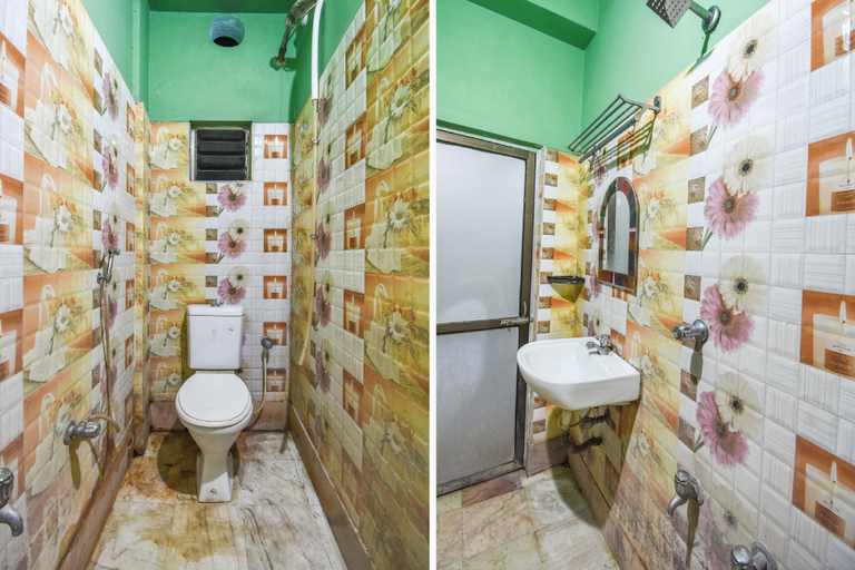 Bathroom, Hotel O Sabuj Sathi Guest House, Purba Medinipur