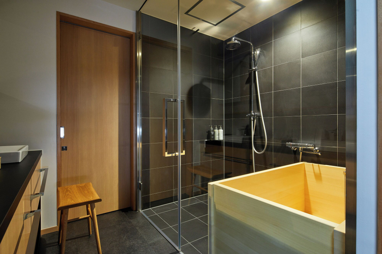Bathroom 3, Enso Machiya, Kyoto