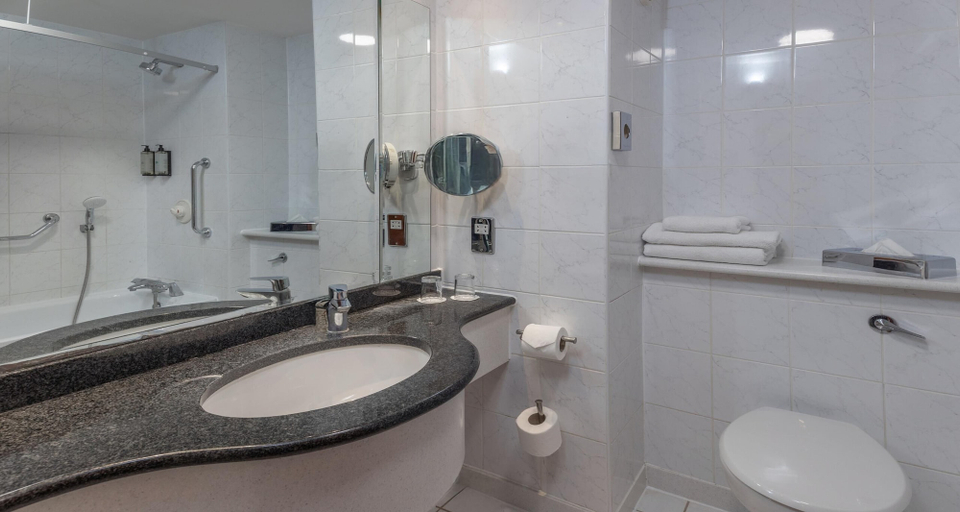 Bathroom 4, Cambridge Bar Hill Hotel, BW Signature Collection, Cambridgeshire