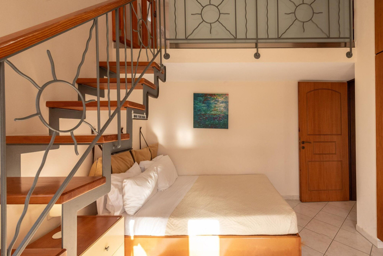 Bedroom 2, Villa Korini With Swimming Pool, Crete