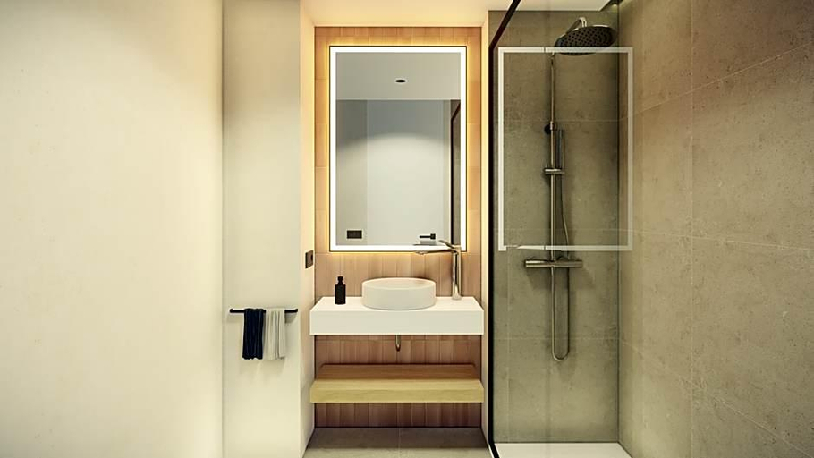 Bathroom 5, Universal Hotel Romantica, Baleares