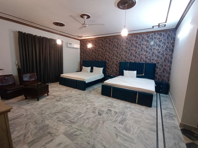 Bedroom 2, Grace Palace Guest House, Islamabad