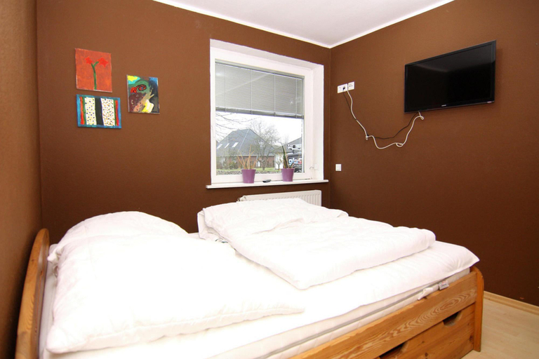 Bedroom 2, Ferienhaus in Neukirchen nahe Strand, Nordfriesland