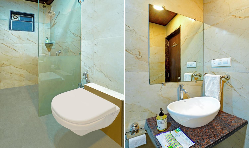 Bathroom 3, Treebo Vhyomaan Resort With Swimming Pool, Satara