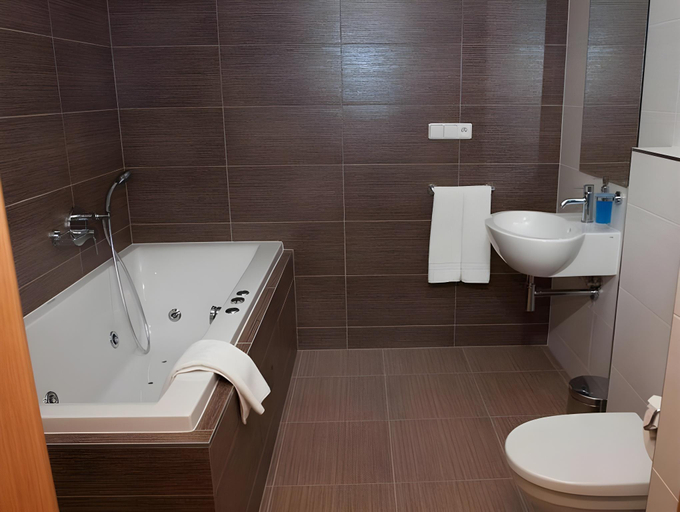 Bathroom 3, Hotel Lidovy dum, Hodonín