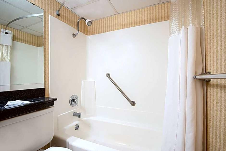 Bathroom 3, Ramada Plaza by Wyndham Gillette Conference Center, Campbell