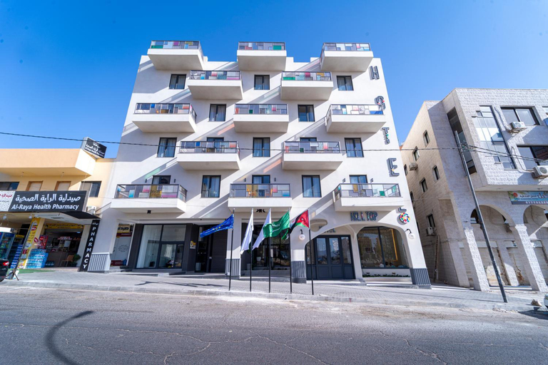 Exterior view 3, Hill Top Hotel, Aqaba