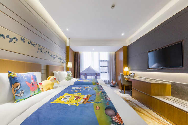 Bedroom 2, WASSIM Hotels Shanghai Pudong Theme Park, Shanghai