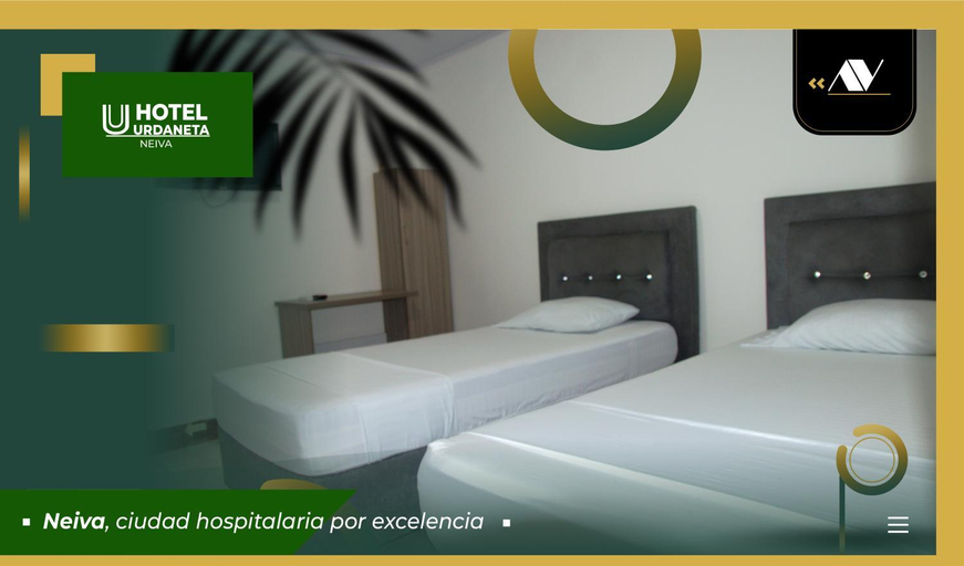 Bedroom 2, Hotel Urdaneta AV, Neiva