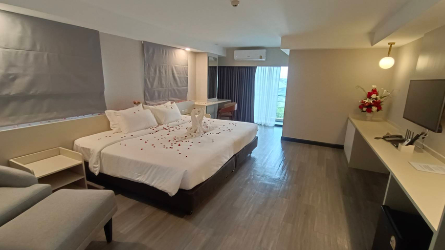 Bedroom 4, Miloft Suvarnabhumi airport hotel, Lat Krabang