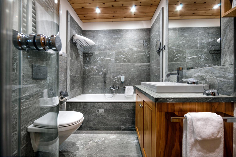 Bathroom 4, Hotel Pratschli, Plessur