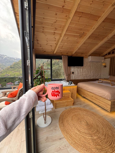 Bedroom, Valent Suit Bungalov, Ardeşen
