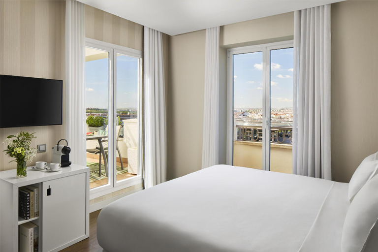 Bedroom 2, NH Atocha Hotel, Madrid