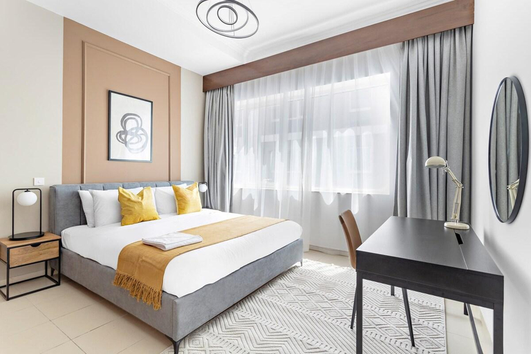 Bedroom 2, Silkhaus 1BR in Art Residence | Near Mashreq Metro, Dubai