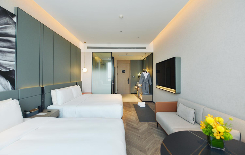 Bedroom 2, Atour S Hotel Shanghai Wanyuan Road, Shanghai
