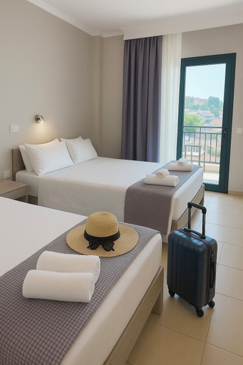 Bedroom 3, Samel Hotel, Central Macedonia