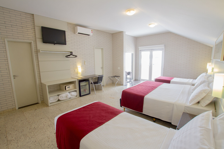 Bedroom 2, Hotel Confiance Soho Batel, Curitiba