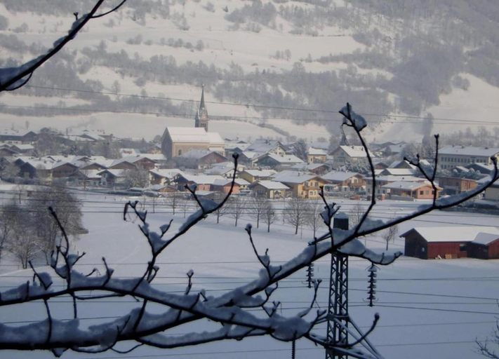 View from property 3, Cozy Apartment in Niedernsill Near Lake, Zell am See