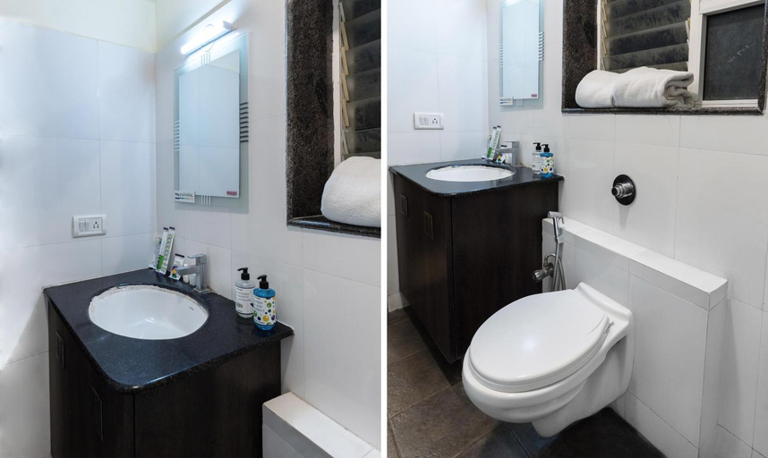 Bathroom 4, Treebo Cranberry Delight, Manyata Tech Park, Bangalore