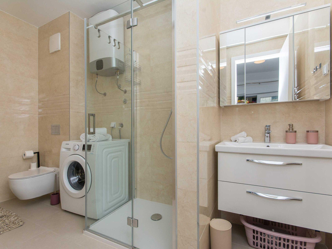 Bathroom, Apartment Gloria - One Bedroom Apartment with Terrace, Dubrovnik