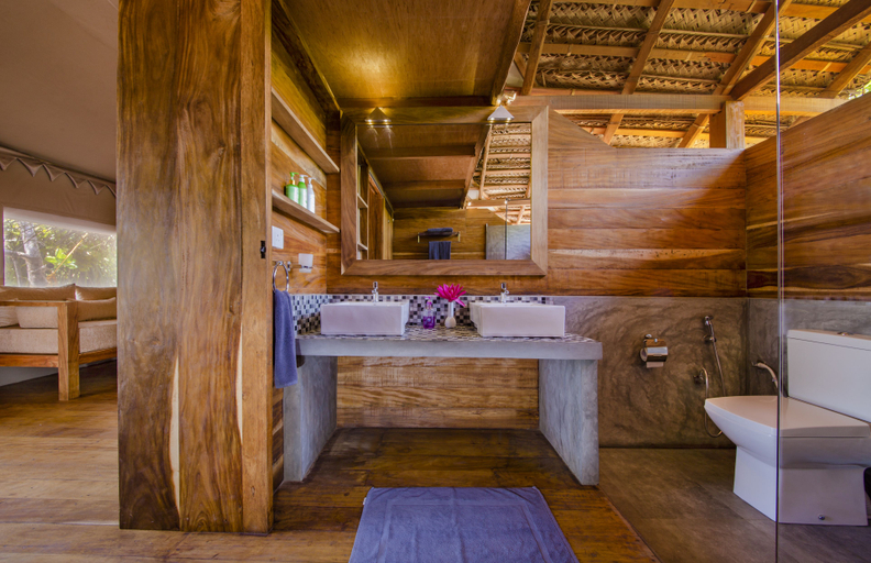 Bathroom, Jungle Beach Ahungalla, Balapitiya
