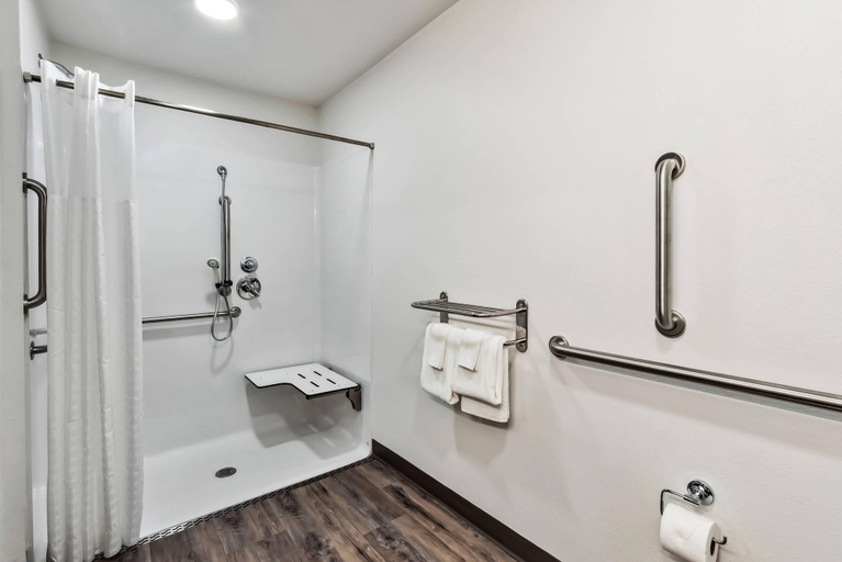 Bathroom 4, Woodspring Suites Sumter Near Shaw Afb, Sumter