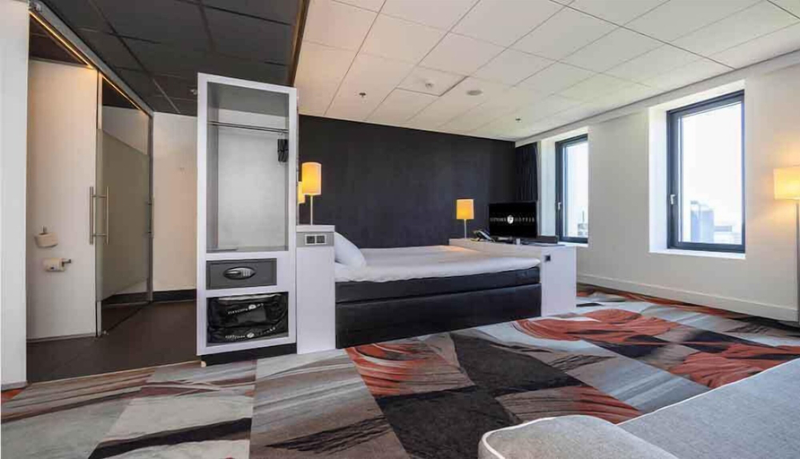 Bedroom 3, Fletcher Wellness - Hotel Leiden, Leiden