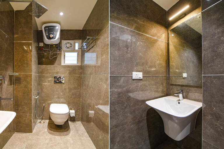 Bathroom 4, FabHotel Samotel - Nr. Kolkata Airport, North 24 Parganas