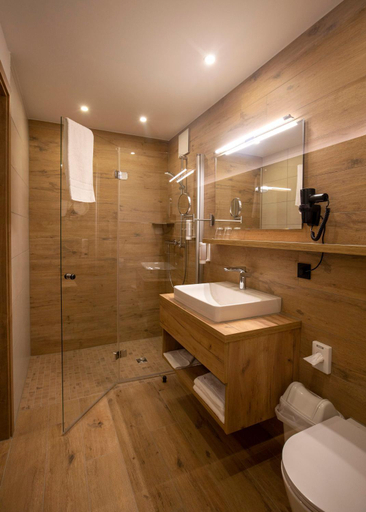 Bathroom, Steig-Alm Hotel Superior, Westerwaldkreis