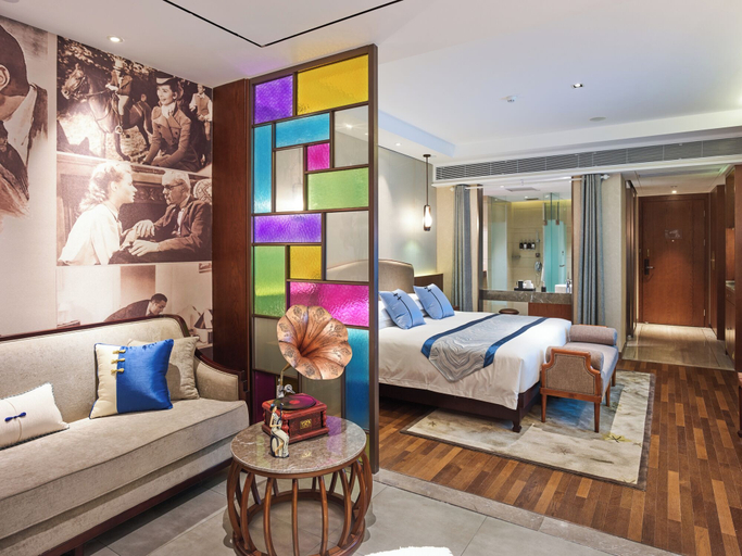 Bedroom 2, Yebo Qinhuai SSAW Hotel Grand Theater, Nanjing