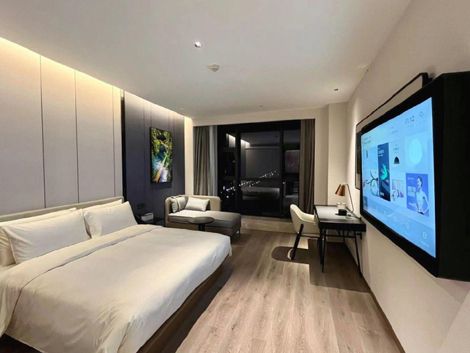 Bedroom 2, Atour Hotel Chengdu Dujiangyan Imix Park, Chengdu