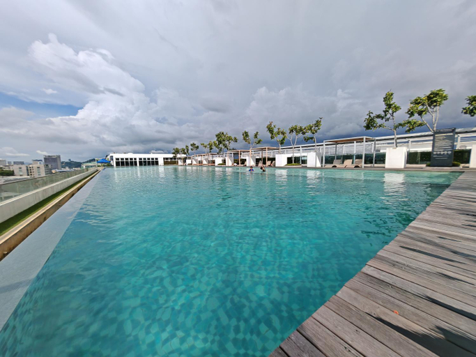 Sport & Beauty 2, Sutera Avenue Rooftop Infinity Swimming Pool, Kota Kinabalu