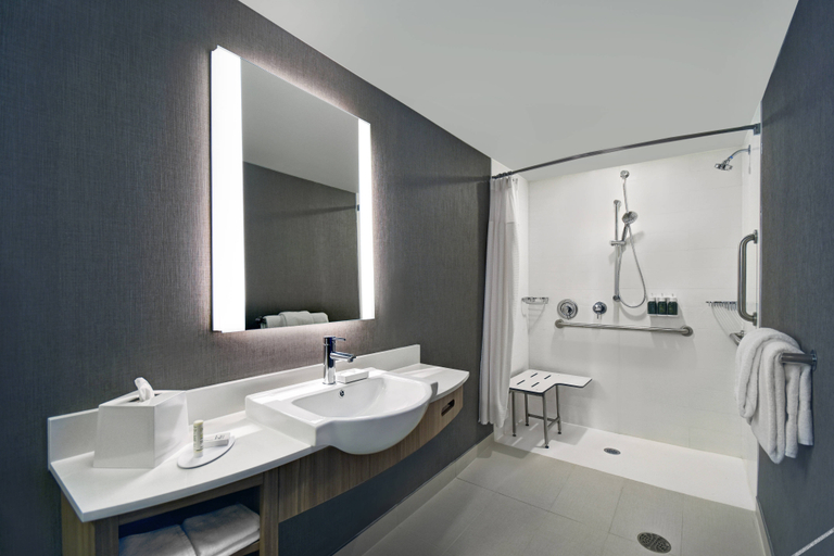 Bathroom 3, SpringHill Suites St. Paul Arden Hills, Ramsey