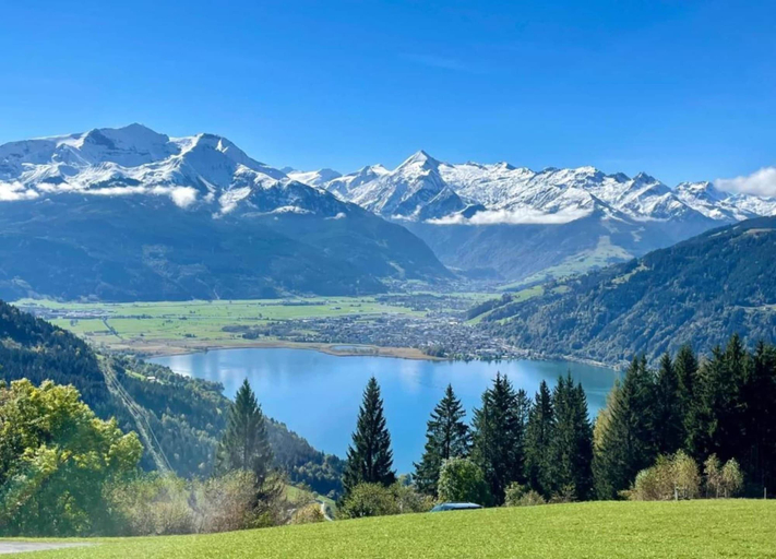 View from property 4, Cozy Apartment in Niedernsill Near Lake, Zell am See