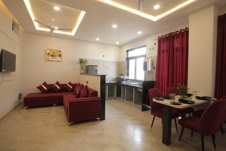 Others 4, Earthen Bliss Luxury 2BHK Apt with Balcony, Udaipur