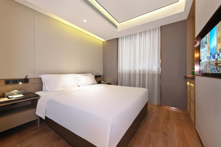 Bedroom 2, Jingli  Hotel (Beijing Heshenghui Dajiaoting Subway Station Branch), Beijing