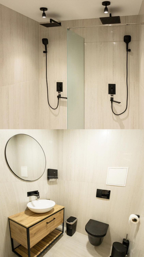 Bathroom 3, Milana SPA & Hotel - SPA included, Iaremchans'ka