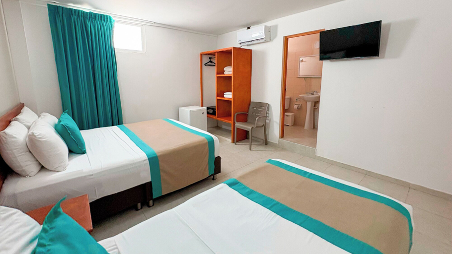 Bedroom 3, Hotel Portobelo beach, San Andrés