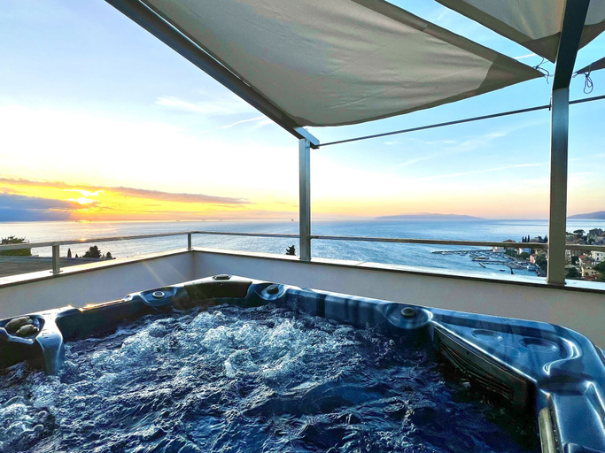 Room 3, Blue View Residence in Opatija, Opatija/Veprinac