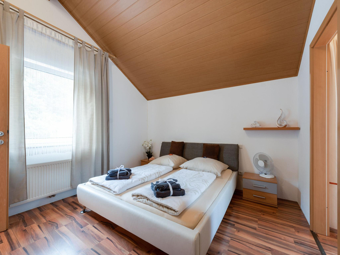 Bedroom 2, Modern Holiday Home in Pinsdorf with Garden, Gmunden