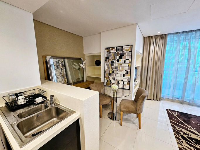 Kitchen 4, Modern Studio/close to Canal, Dubai