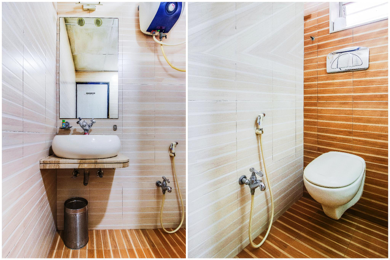 Bathroom 4, FabHotel Crown Heights - Nr. Kormangala Club, Bangalore