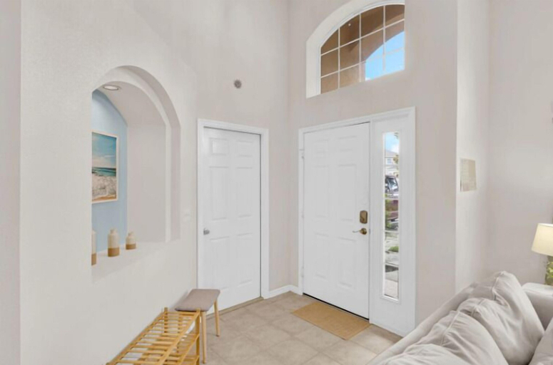 Interior entrance, South Facing Pool & Spa - Emerald Island Gated Resort, Osceola